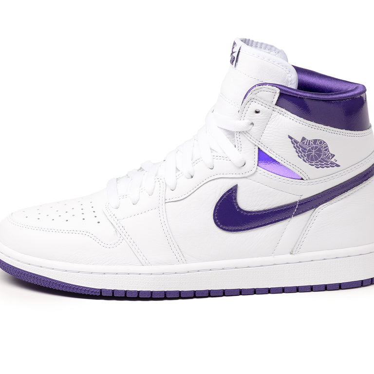 Nike Wmns Air Jordan 1 High OG *Court Purple* - 35.5 / White / Court Purple
