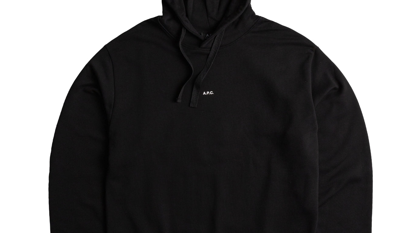 Apc black hoodie discount