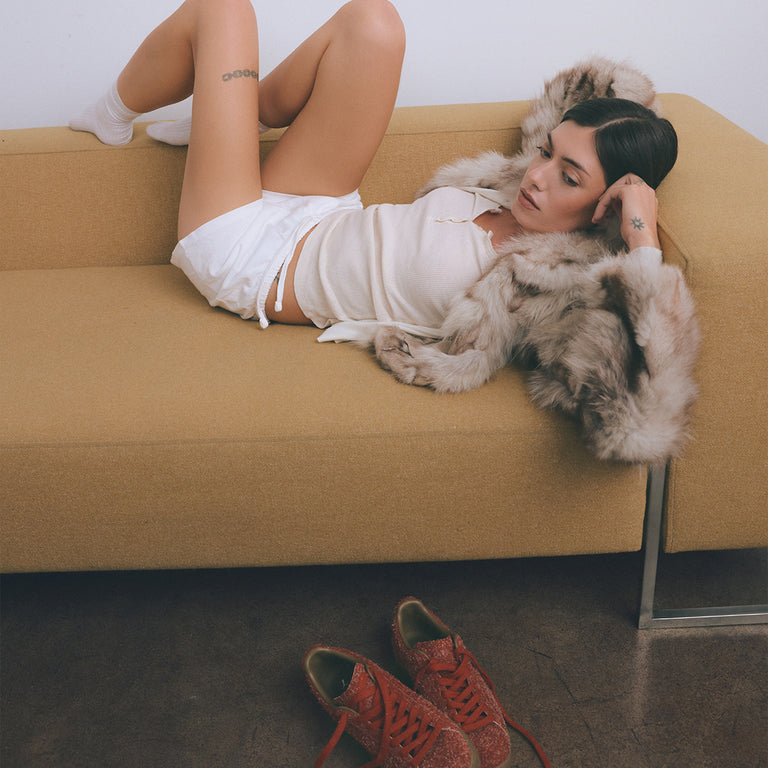 Puma x Danielle Cathari Suede Fuzzy - 37 / Mars Red - 2