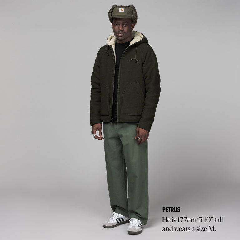 Woolrich Hooded Wool Jacket