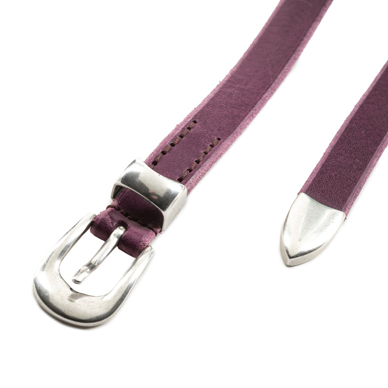 Our Legacy Belt 2 CM - 90 / Shadow Berry Leather - 2
