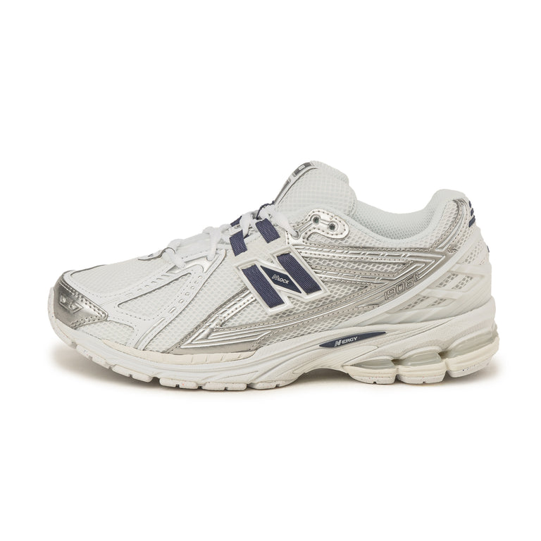 New Balance U1906RCM - 47.5 / White / NB Navy / Silver Metallic
