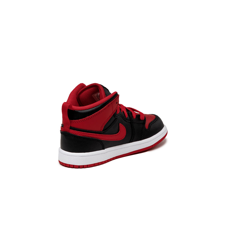 Nike Air Jordan 1 Mid *Fire Red* *PS*