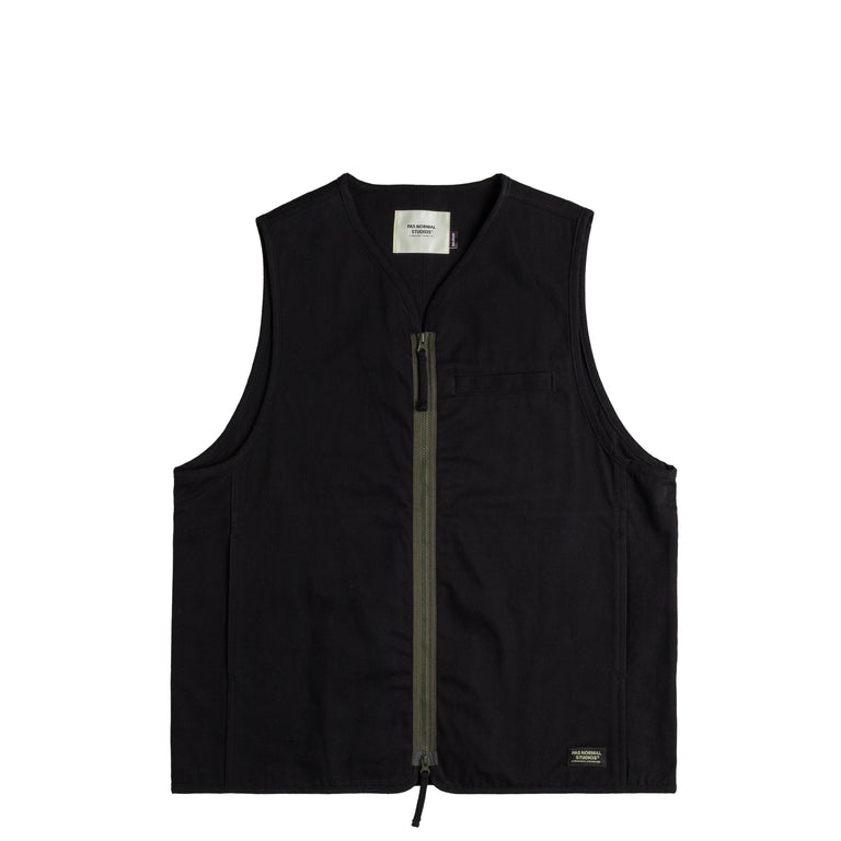 Pas Normal Studios Off-Race Cotton Twill Vest
