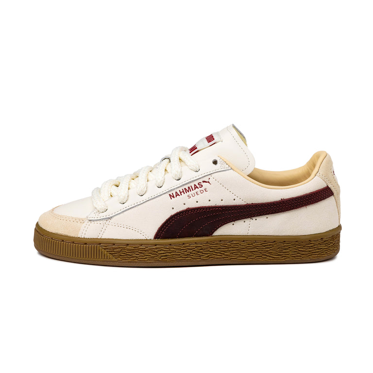 Puma x Nahmias Suede Vintage - 40 / Warm White / Archive Gold / For All Time Red
