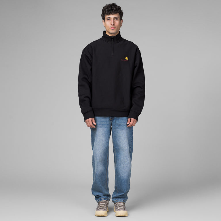 Carhartt WIP Half Zip American Script Sweat