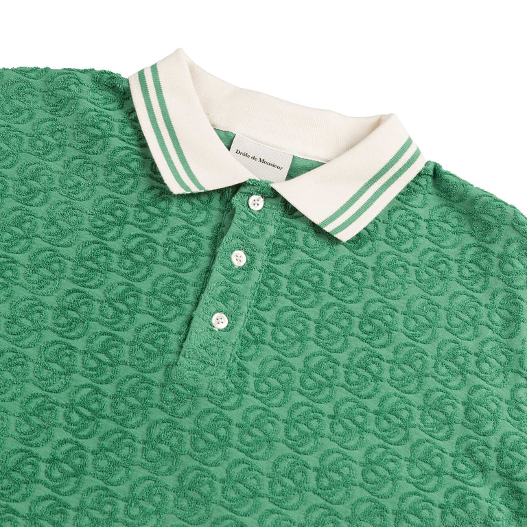 Drole de Monsieur Le Polo Monogramme MC