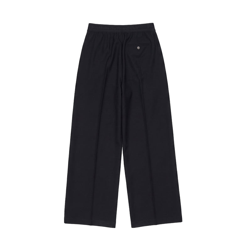 Stockholm Surfboard Club Elaine Relaxed Fit Trousers - L / Black - 2