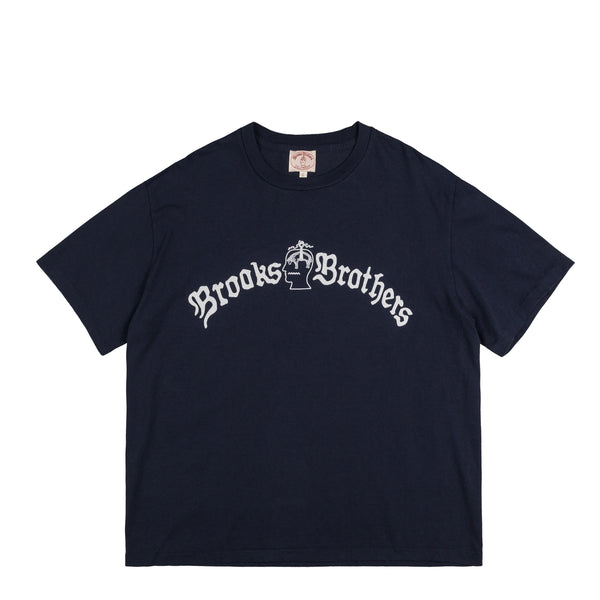 トップス Brook Brook&Birds S/S Tee Black XL Brain Dead x Brooks Brothers Heavyweight T-Shirt | Apparel