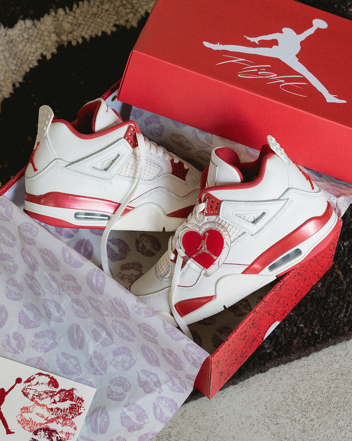 air jordan 4 retro valentine's day