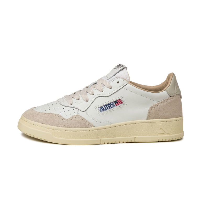Autry Medalist *Leather / Suede* - 41 / White / Pelican
