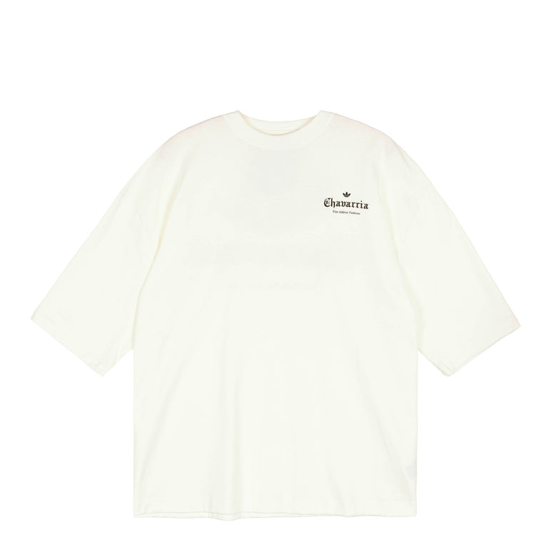 Adidas x Willy Chavarria Logo Tee - XL / Off White - 2