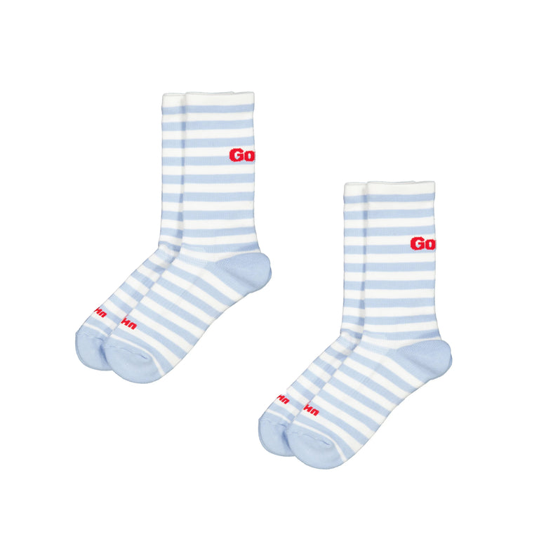 UNNA Runna Socks 2-Pack - 39-42 / Baby Blue
