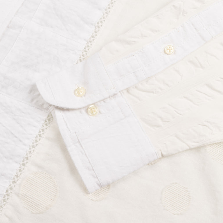 Brain Dead x Brooks Brothers Patchwork Oxford Button Up