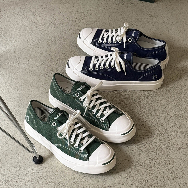 Converse	x Palmes Jack Purcell onfeet