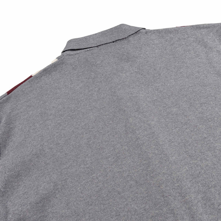 Autry Knit Wool Shirt Jacket - XL / Dark Grey Melange - 4
