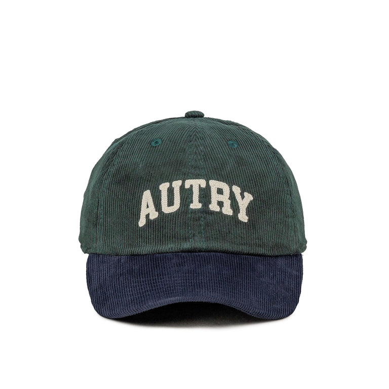 Autry Two-Tone Baseball Cap with Embroidered Logo
