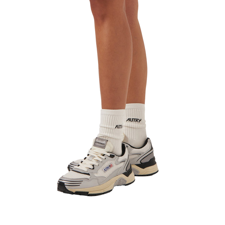 Autry Stars Socks - M / Ivory / Black - 2