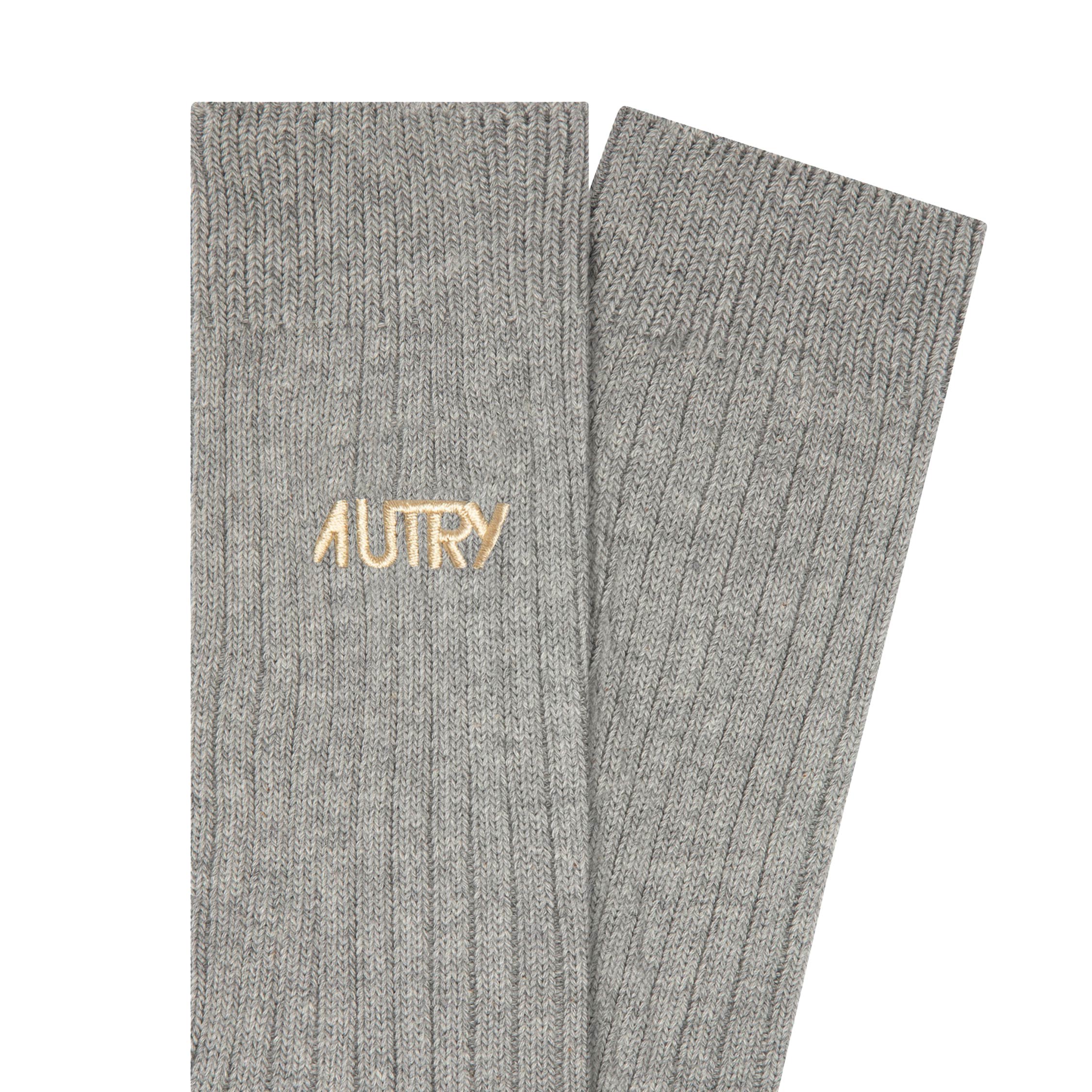 Autry Ribbed Embroidered Logo Socks | Apparel » Buy online now!