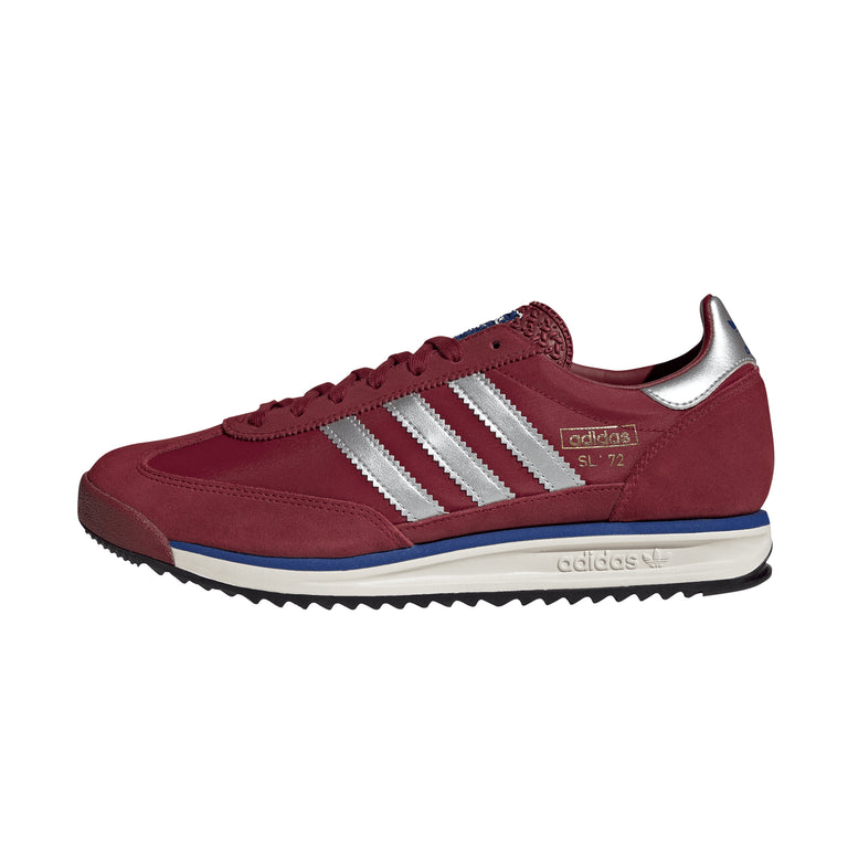 Adidas SL 72 RS - 48 / Noble Maroon / Silver Metallic / Off White

