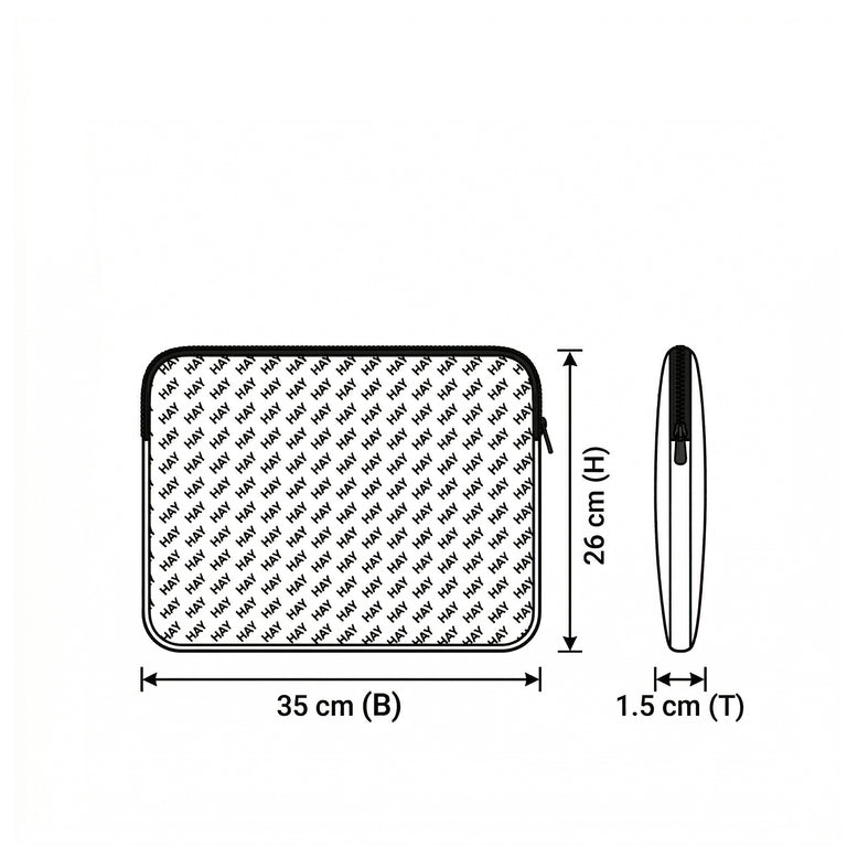 HAY Logo Laptop Cover - 3
