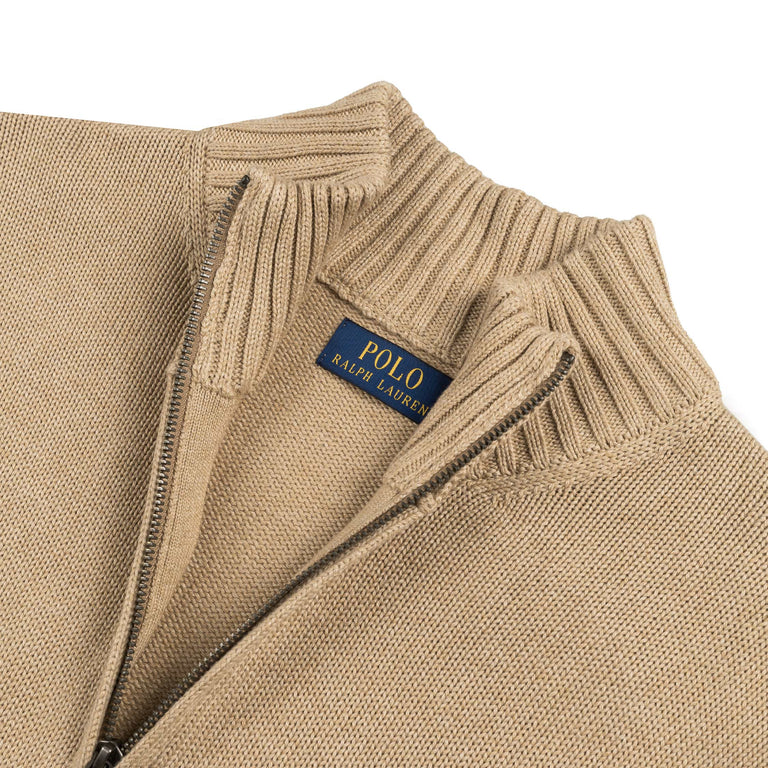 Polo Ralph Lauren Cotton Quarter-Zip Jumper