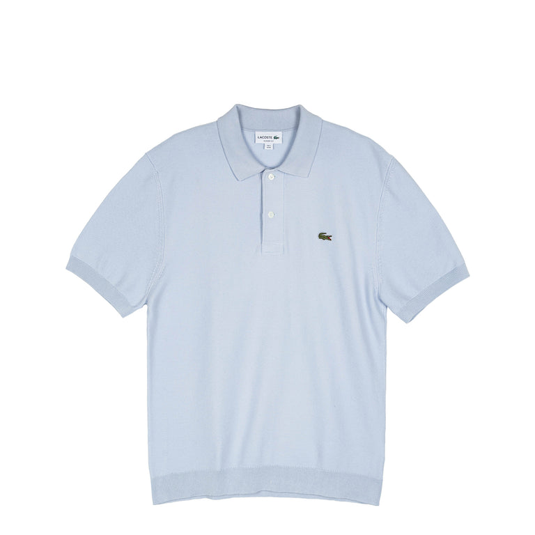 Lacoste Classic Fit Knitted Polo Shirt - L / Phoenix Blue
