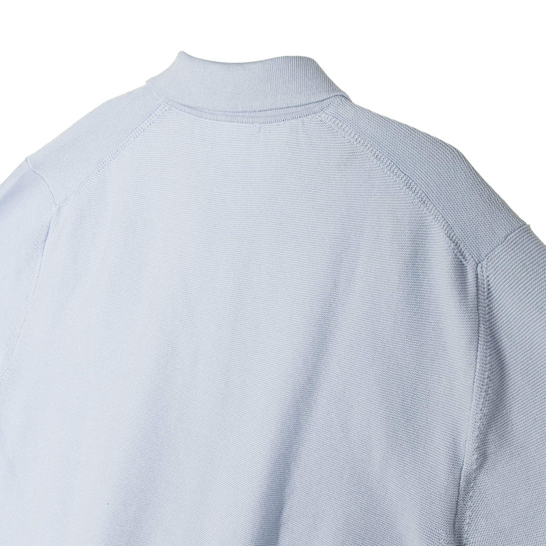 Lacoste Classic Fit Knitted Polo Shirt - L / Phoenix Blue - 3