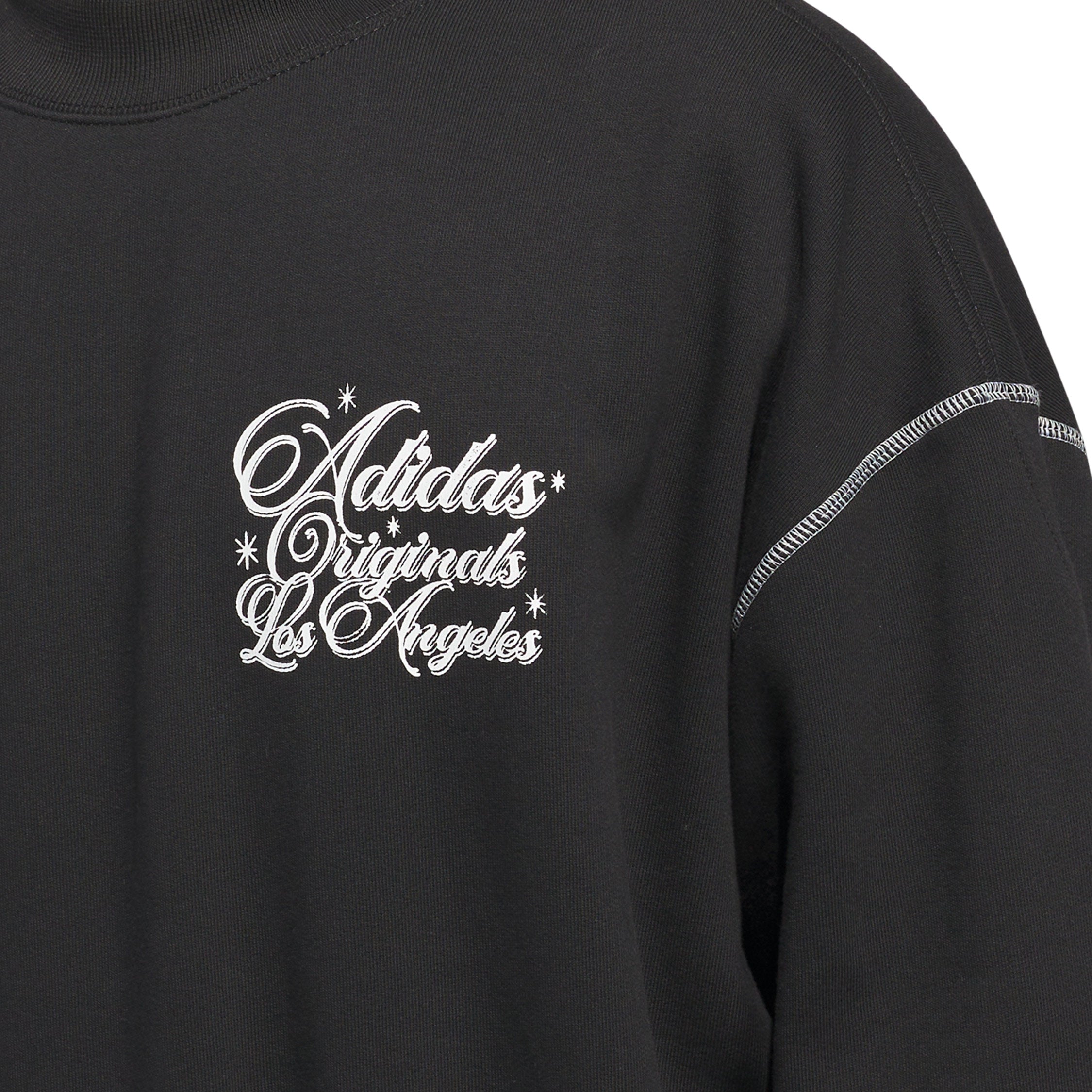 SANTA MONICA AIRLINES XL ブラック　パーカー　90′s adidas Santa Monica Crewneck - Grey | Free Shipping with adiClub