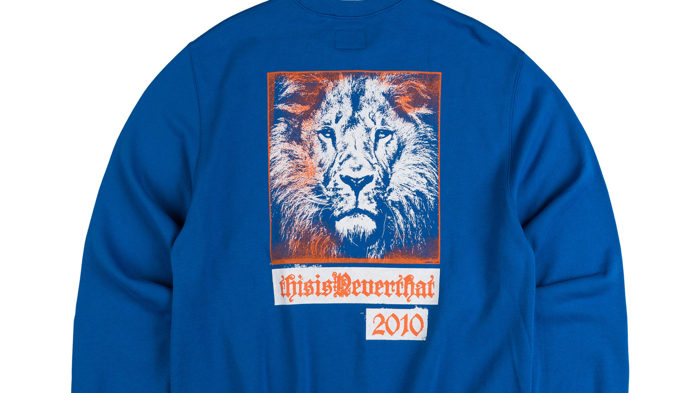 ★thisisneverthat★Lion 2010 Crewneck thisisneverthat Lion 2010 Crewneck | Apparel » Buy online now!