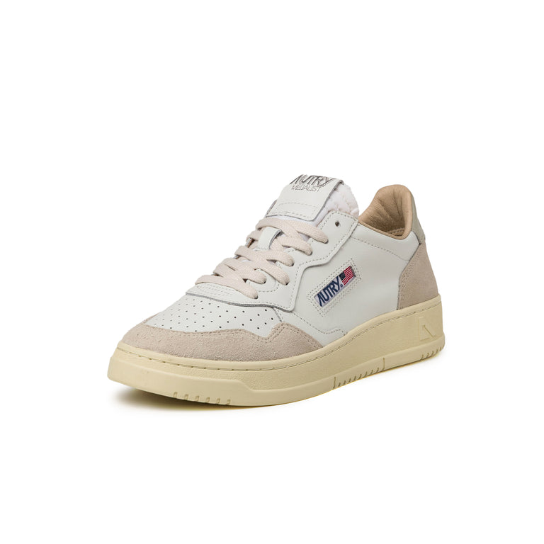 Autry Medalist *Leather / Suede* - 42 / White / Pelican - 2
