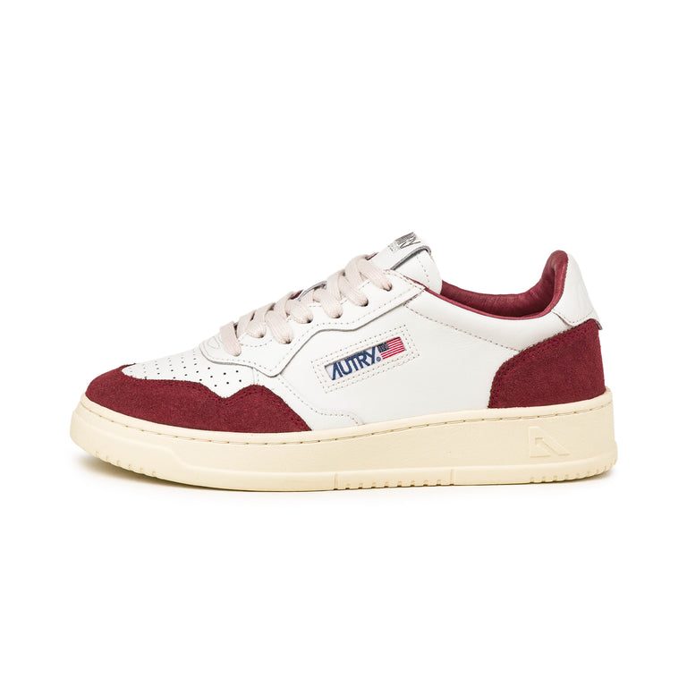 Autry Medalist W *Soft Leather / Suede* - 36 / White / Borgogna - 1