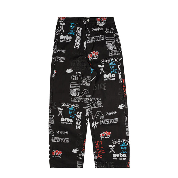 Arte Antwerp Back Pocket Graphic Pants | Apparel » Buy