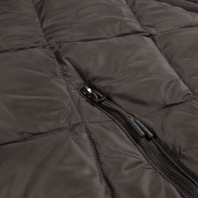 Hiking Patrol Base LT Down Zip Jacket (Charcoal Black)