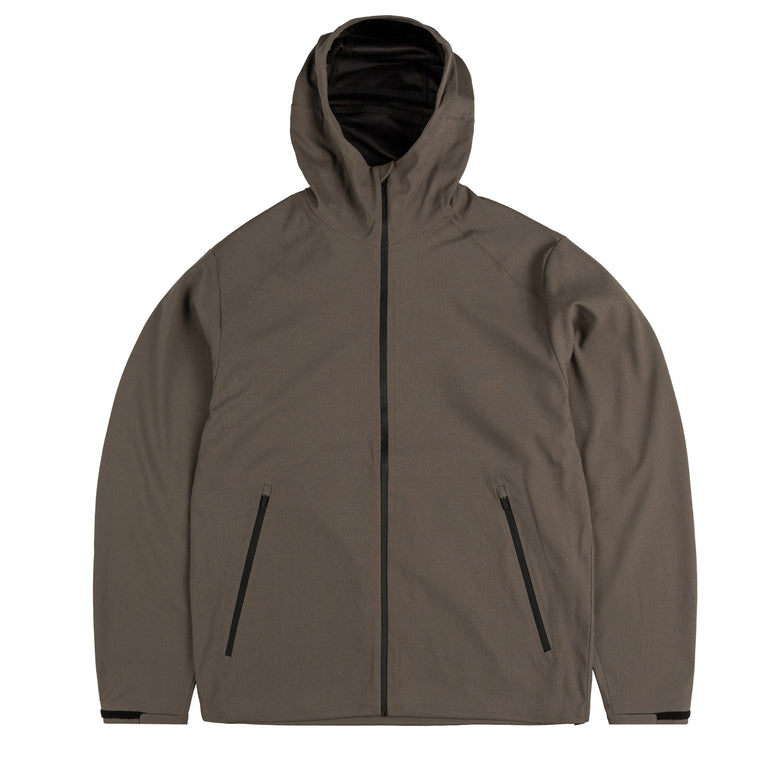 Hiking Patrol Waypoint Texture Hooded Jacket