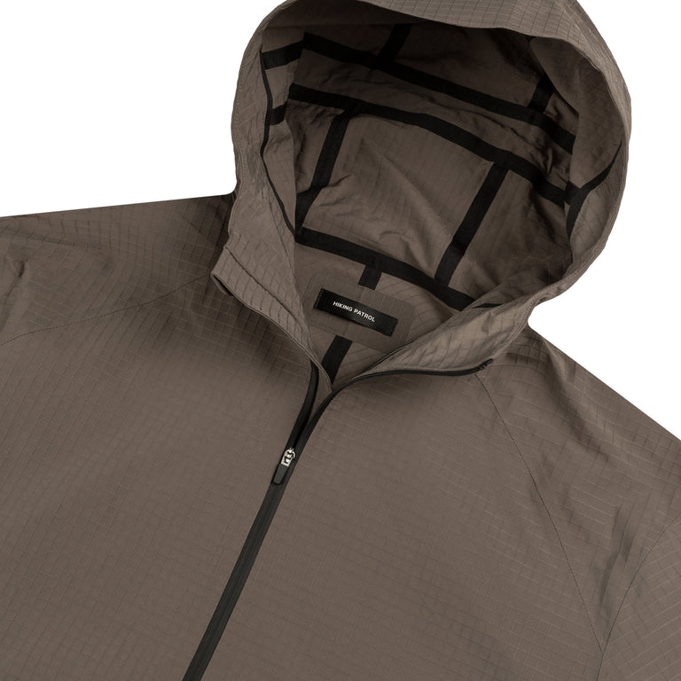 Hiking Patrol Waypoint Ripstop Hooded Jacket (Dark Taupe)