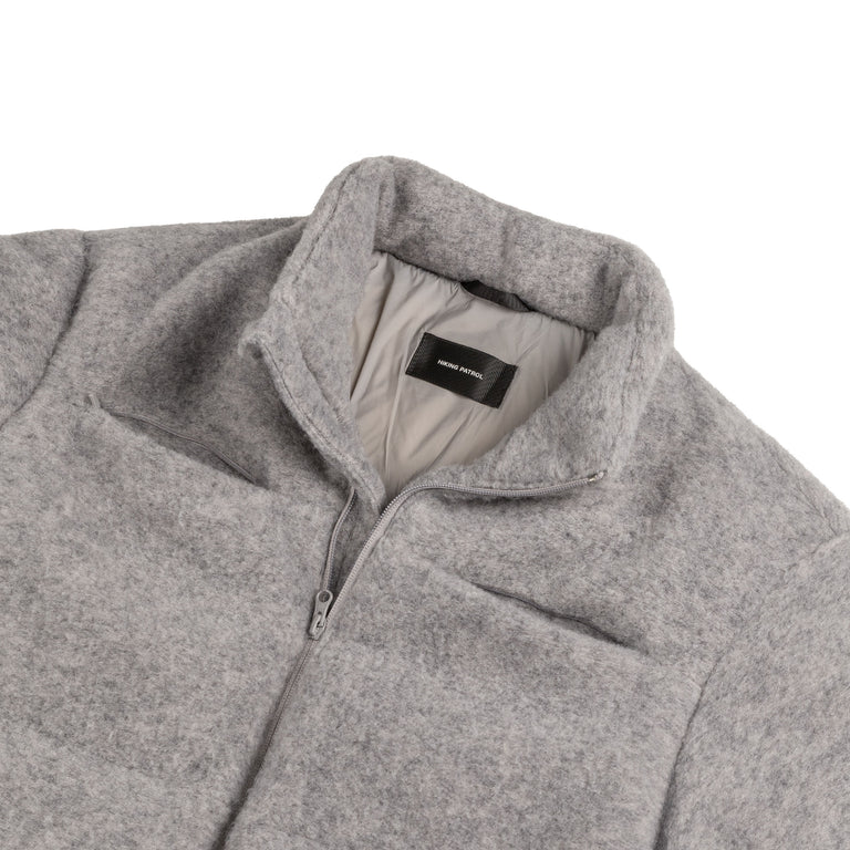 Hiking Patrol Element Texture Down Jacket (Grey)