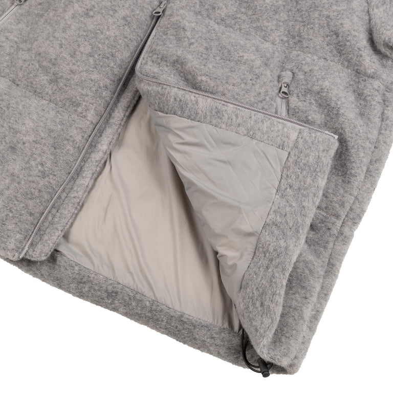 Hiking Patrol Element Texture Down Jacket (Grey)