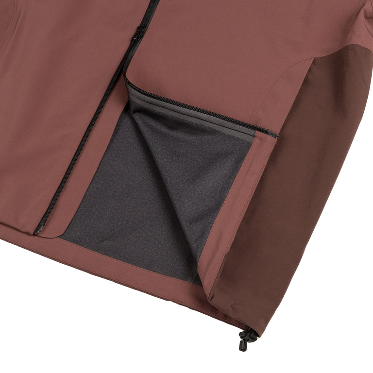 Hiking Patrol Arc 3L Shell Jacket (Maroon)