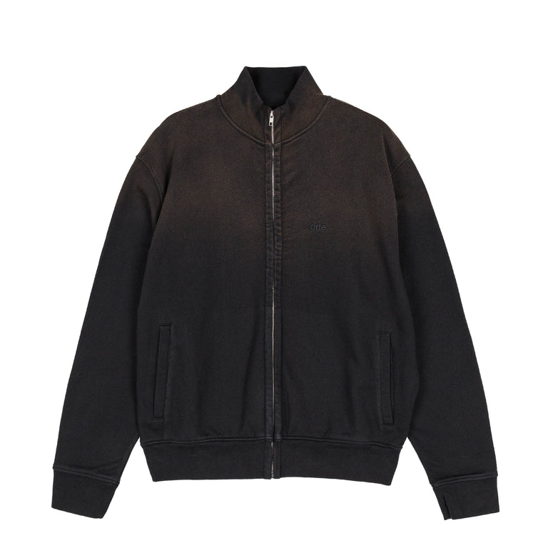 Arte Antwerp Sunfade Uniform Zip Sweatshirt - S / Black - 1