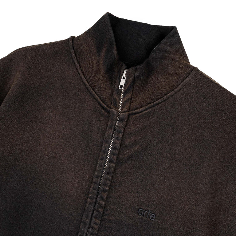 Arte Antwerp Sunfade Uniform Zip Sweatshirt - S / Black - 2