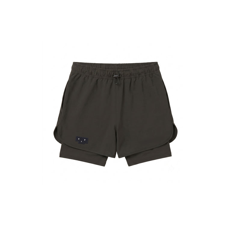 UNNA Flow Run Shorts 3 - L / Dark Grey
