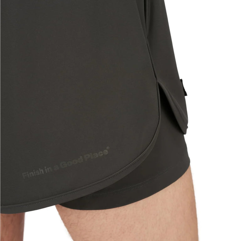 UNNA Flow Run Shorts 3 - L / Dark Grey - 6