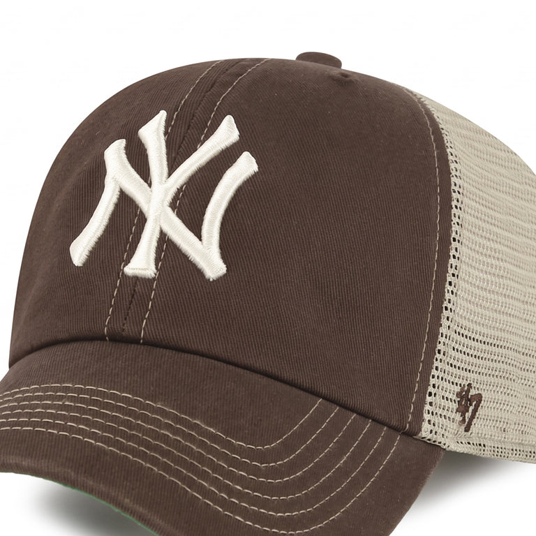 47 MLB New York Yankees *Trawler Clean Up* Cap (Brown) - 2