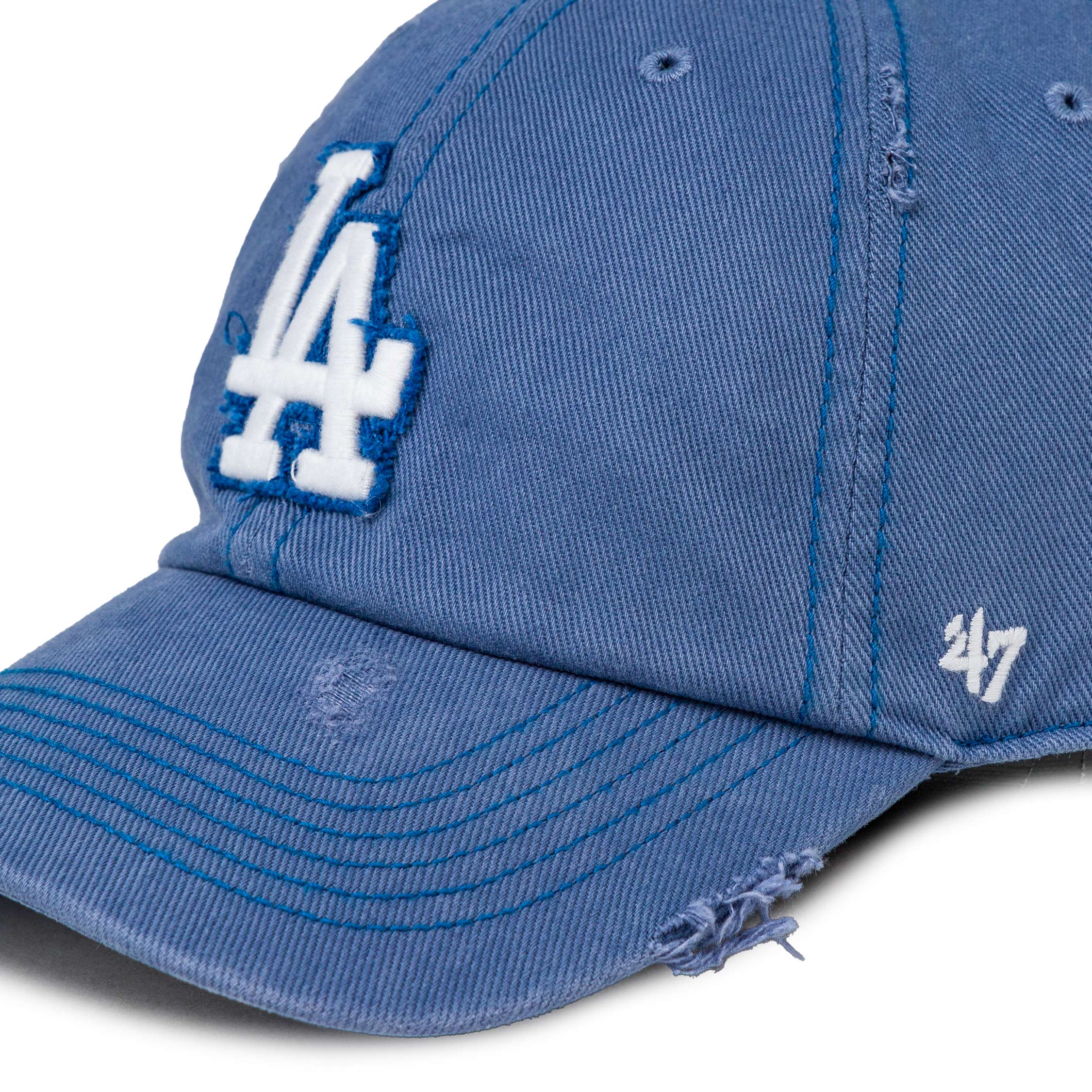 MC LA DODGERS 47 GRAFFITI CAP BLUE 帽子 青 47（フォーティーセブン） キャップ ドジャース MLB Dodgers LA ロゴ