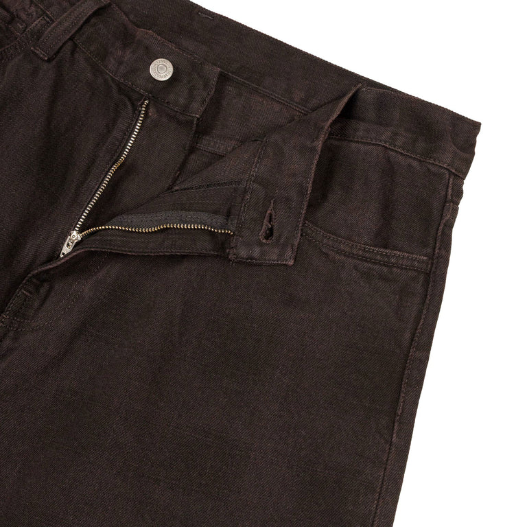 Carhartt WIP Everson Pant - 34 / Black / Palisander / Garment Dyed - 3