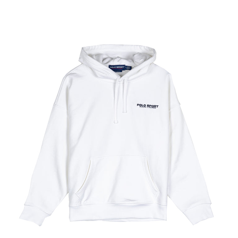 Polo Ralph Lauren Relaxed Fit Polo Sport Fleece Hoodie - L / White - 2