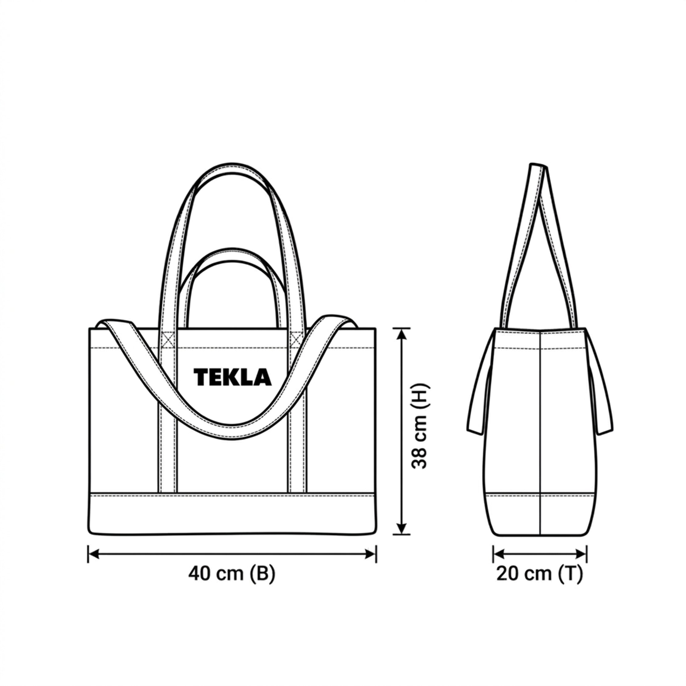 Tekla Beach Bag » jetzt online kaufen!