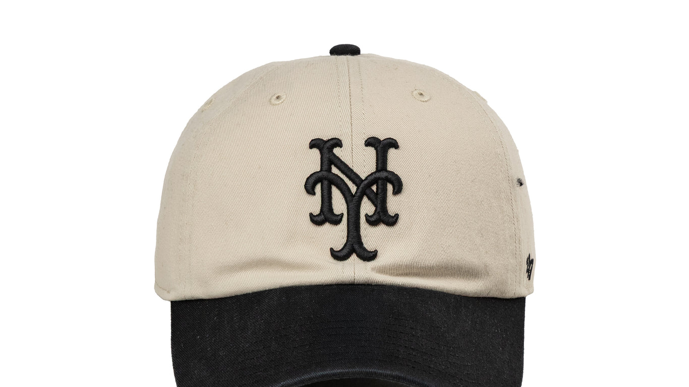 47 MLB New York Mets Two Tone *Clean Up* Cap w/ No Loop Label
