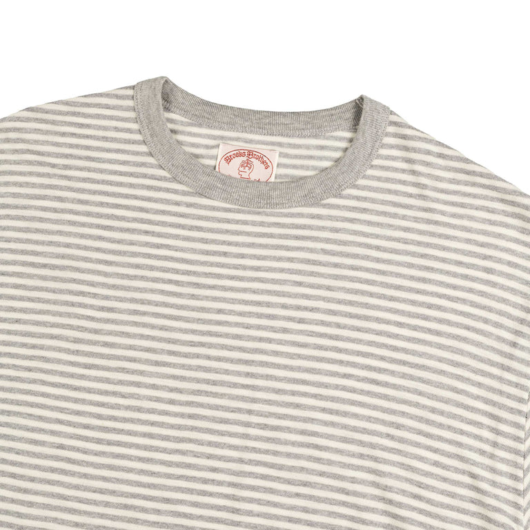 Brain Dead x Brooks Brothers Striped T-Shirt (Natural)